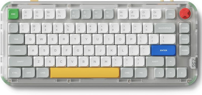Mechanische Kabellose Tastatur Niedriges Profil 75% PBT Hot-Swap BT 2.4G RGB