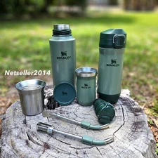 US SHIP🇺🇸 GREEN TERERE Mate System STANLEY Stainless Steel Original KITS 800ml