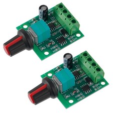 Low Voltage Dc Motor Speed Controller Pwm 1.8v 3v 5v 6v 12v 2a 30w Adjustable Dr