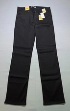 Levi's 314 Shaping Straight Mid-Rise Stretch Denim Jeans Women's 31 Black Preppy