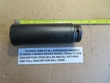 SNAP ON  3/4" Dr 6-Pt Metric 33MM SIMML332 Flank Dr X Deep Impact Socket CLEAN
