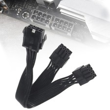 CPU 8Pin to 4 4Pin Power Extension Splitter Adapter Cable for Mainboard
