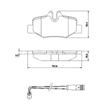 Kits de frein Mercedes VIANO
