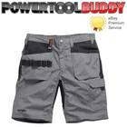 Scruffs Trade Flex Holster Shorts Graphite/Grey Mens 30-38” Waist