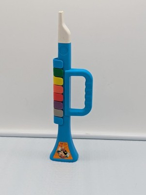VTG Walt Disney Mickey Band Instruments Bontempi Trumpet 8 Notes Made In Italy
