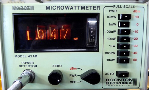 Boonton 42AD Power Meter with 41-4B Sensor and Manual