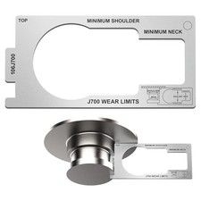 King Pin Gauge Tool Fifth Wheel King Pin Checker Complies With Sae J700 Silver King Pin Gauge Tool Fifth Wheel King Pin Checker Complies With Sae J700 Silver