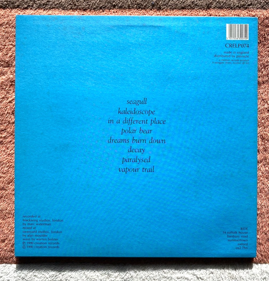 RIDE * NOWHERE * UK FIRST PRESS * EXCELLENT PLUS - Image 2 of 4