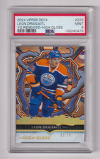 2024-25 Upper Deck Leon Draisaitl Young Guns Renewed High Gloss 02/10 PSA 9 Mint