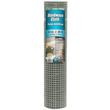   1/2 Inch Mesh Welded Wire Fence Hardware Cloth   24 in. x 25 ft. 19  Gauge G...