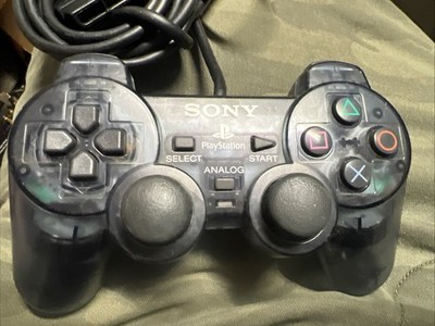 Official Sony PlayStation 2 PS2 Dualshock 2 Translucant Smoke Grey Gray