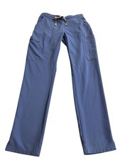 FIGS Yola Skinny Scrub Pants Ceil Blue XS Women's Style TW2000R PO 1535