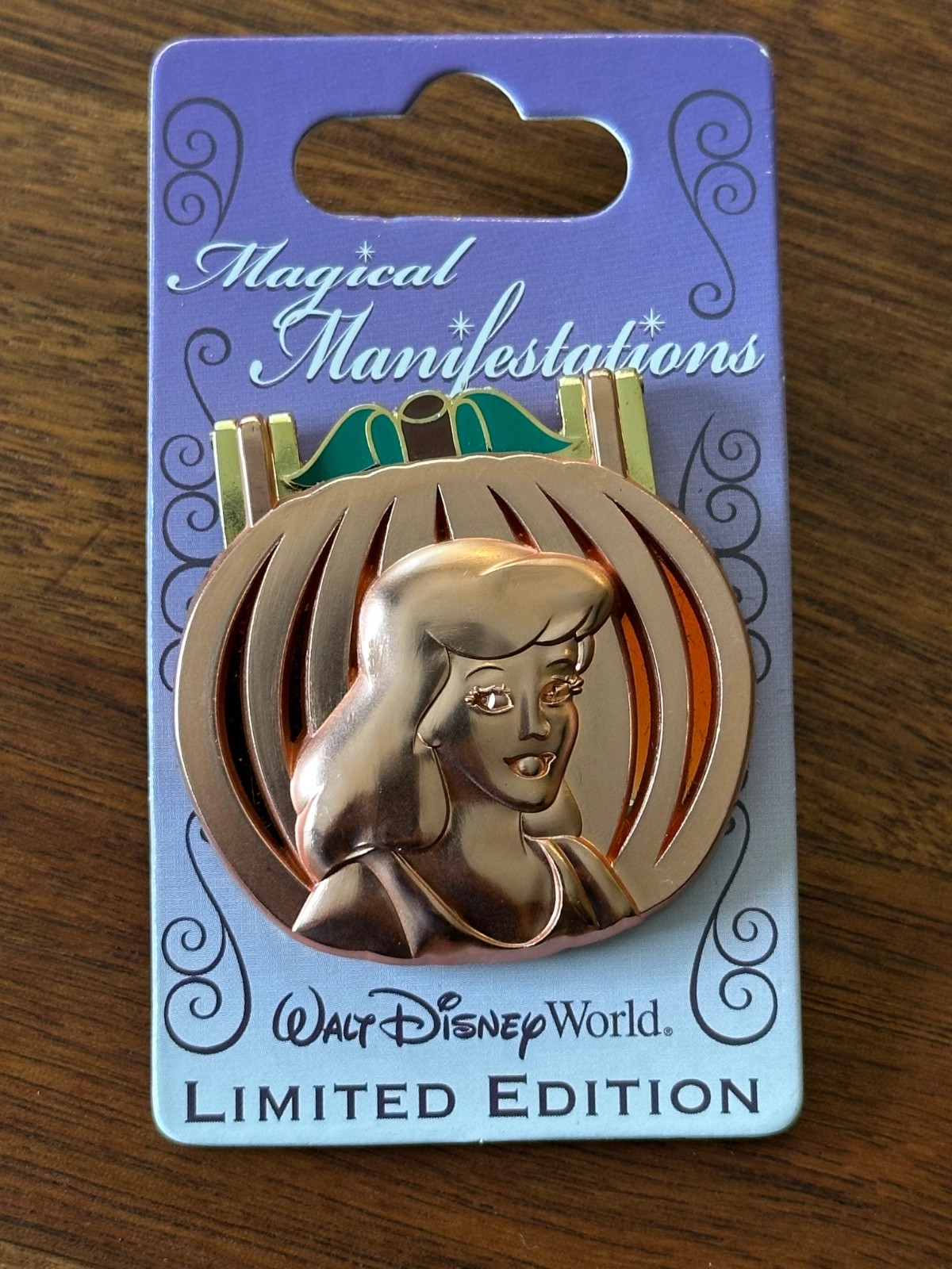 Disney Cinderella Magical Manifestations LE 1000 Hinged Pin PP94844 Carded