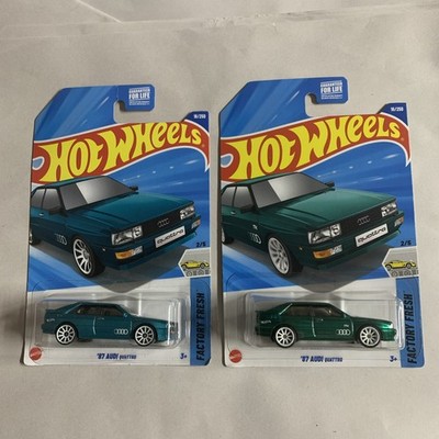 Hot Wheels '87 Audi Quattro Super Treasure Hunt STH W/ Mainline