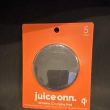 juice onn. Wireless Charging Pad 5W Qi Black, 3ft Cable, LED