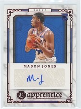 2020-21 Panini Chronicles Excalibur Apprentice RED Mason Jones #APR-MJO Auto