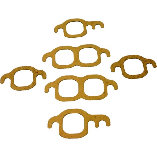 Felpro MS9275B Set of 6 Exhaust Manifold Gaskets for Chevy Suburban SaVana GMC - Picture 5 of 5