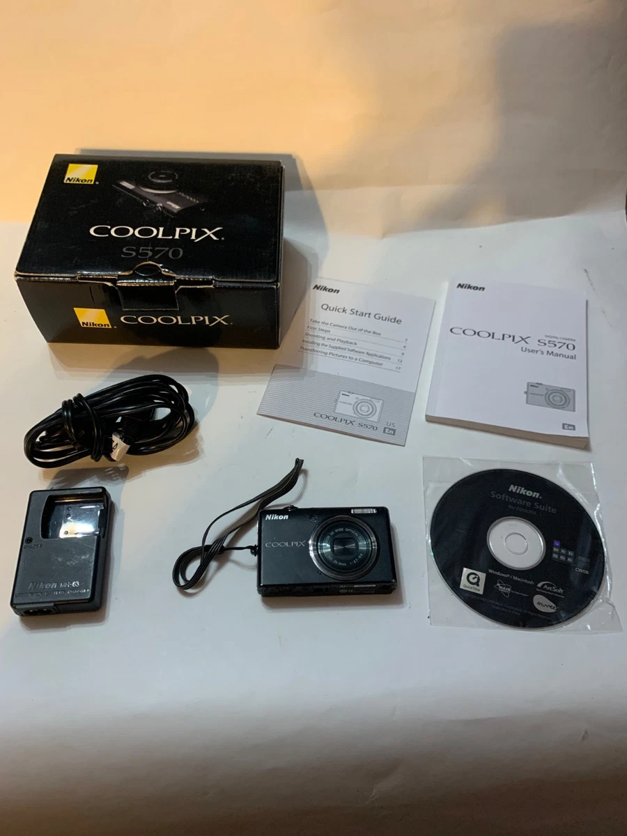 Nikon Coolpix S570 Digital Cameras for Sale | Shop New & Used