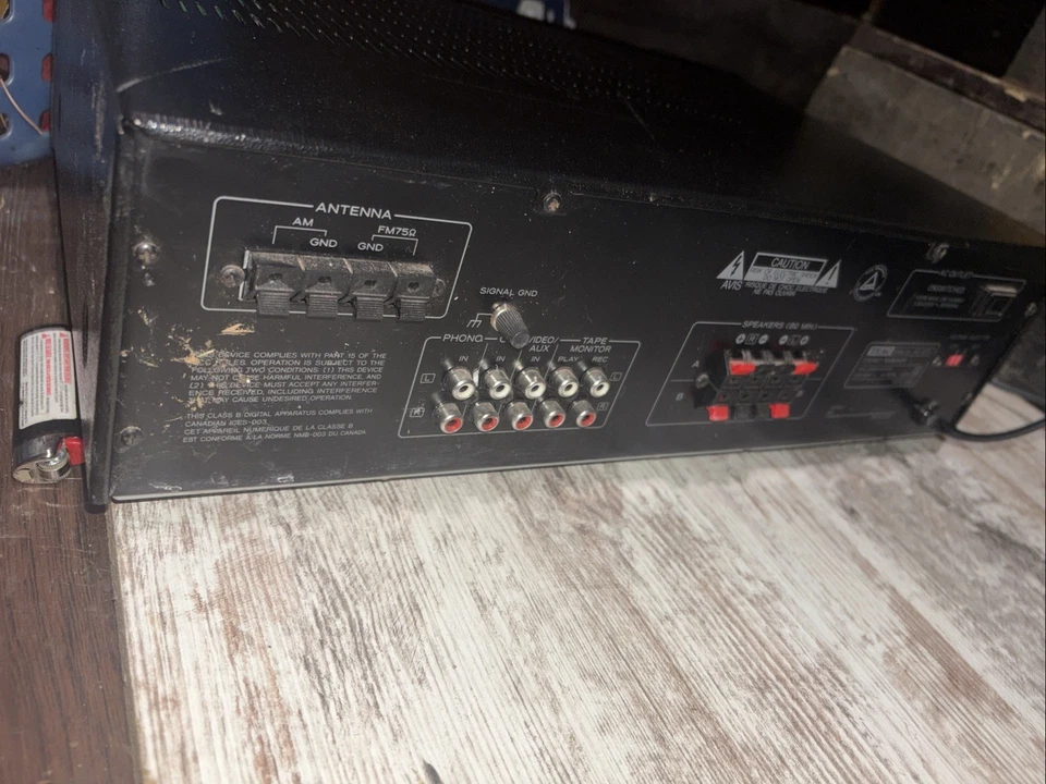 Receptor de componentes estéreo AM/FM TEAC AG-370. Buen estado funciona muy bien Foto 2 de 3