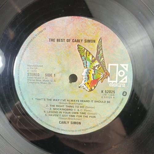 CARLY SIMON the best of LP Record K52025, vinyl, album, greatest hits, uk, 1975 - Picture 4 of 15