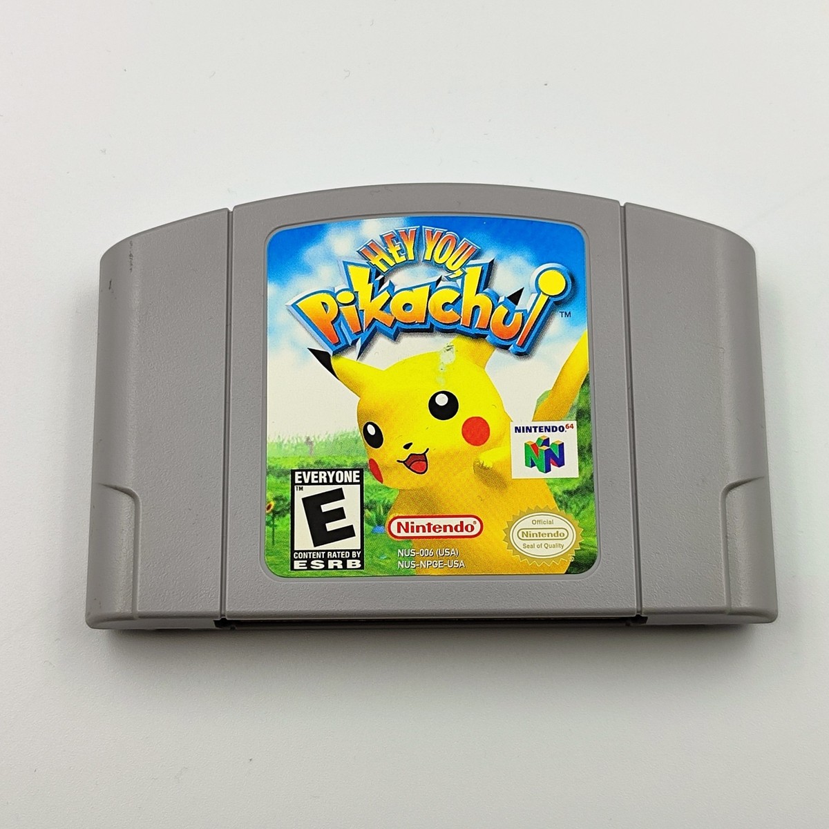 Nintendo 64 Pikachu Edition Console Bundle Hey You Pikachu VRU Mic