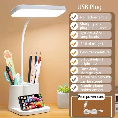 Lampada da comodino a LED, SZSMD dimmerabile, luce notturna, portatile, lampada da tavolo, ricaricabile, luce colorata con 3 luci regolabili per bambini, camera da letto, ufficio e campeggio