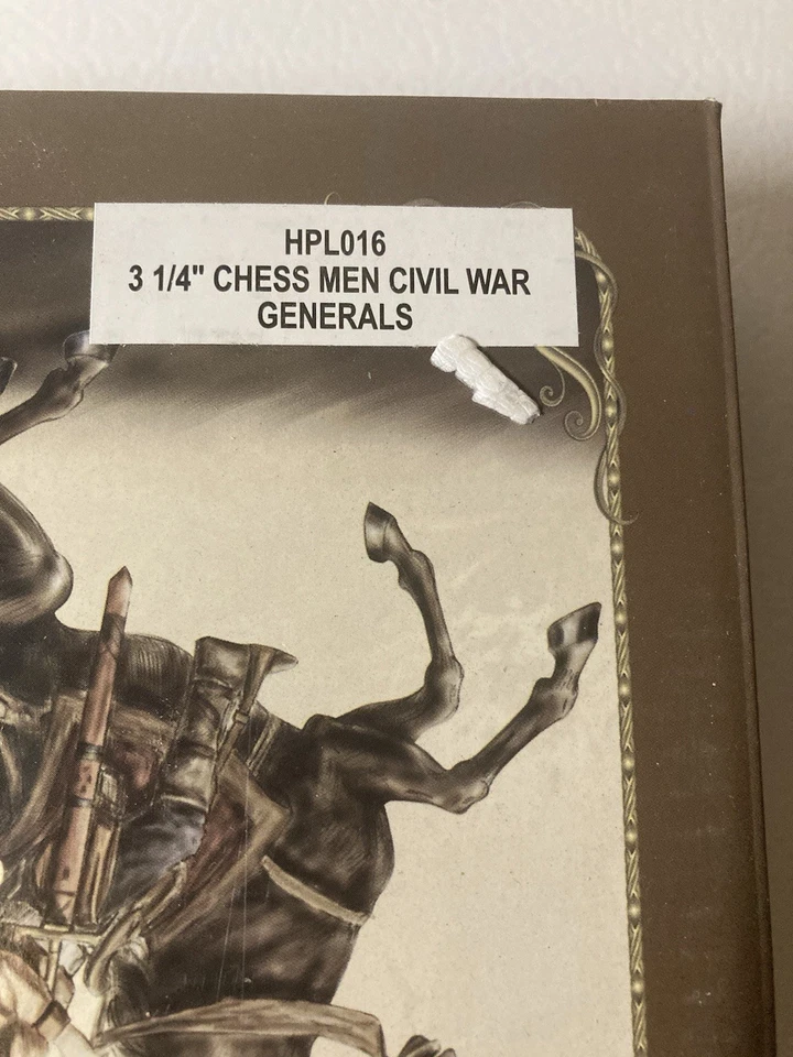 The Chessmen American Civil War Chess Piece Set - HPL016 - War Generals - 3.25" - Image 4 of 4