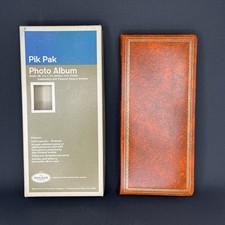 Vtg Photo Album Book Pik Pak Holson 3.5x3.5 PP33 for Kodak Instamatic Pictures
