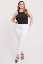 Women's Plus High Rise Pull On Straight Jogger