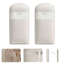 2 Packs Space Saving Garment Bag with Self Compression Zipper,Travel Suit Bag...