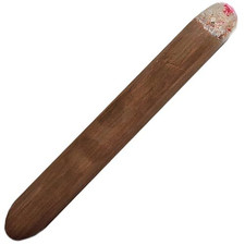 Brown Fake Puff Cigar Costume Accessory - 4.5", 1 Count - Durable  4 1/2"