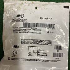 Micro Detectors AM1-AP-4H INDUCTIVE PROXIMITY Switch Sensor Inductive DC 10-30V