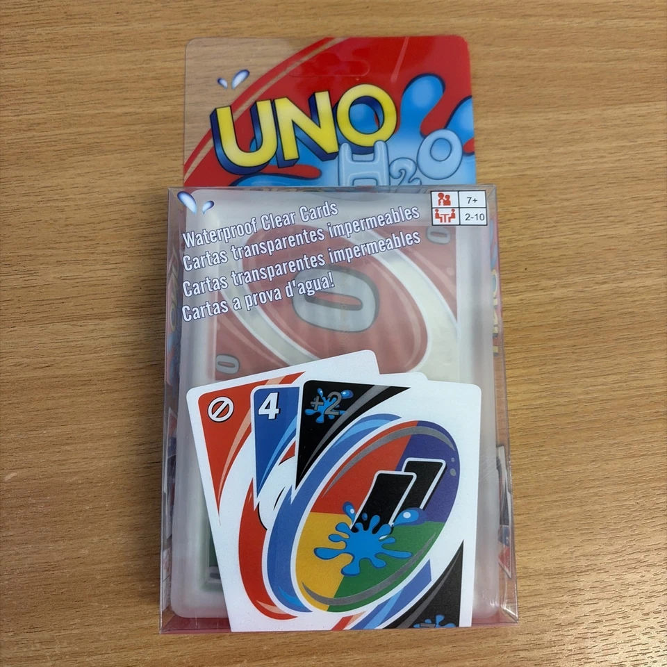 UNO H2O Game Waterproof Cards