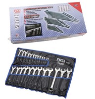 Bgs Maul-RingschlüSsel-Satz 25Tlg Sw 6–32 Mm Din 3113A Cv Tetron-Rolltasche 1196