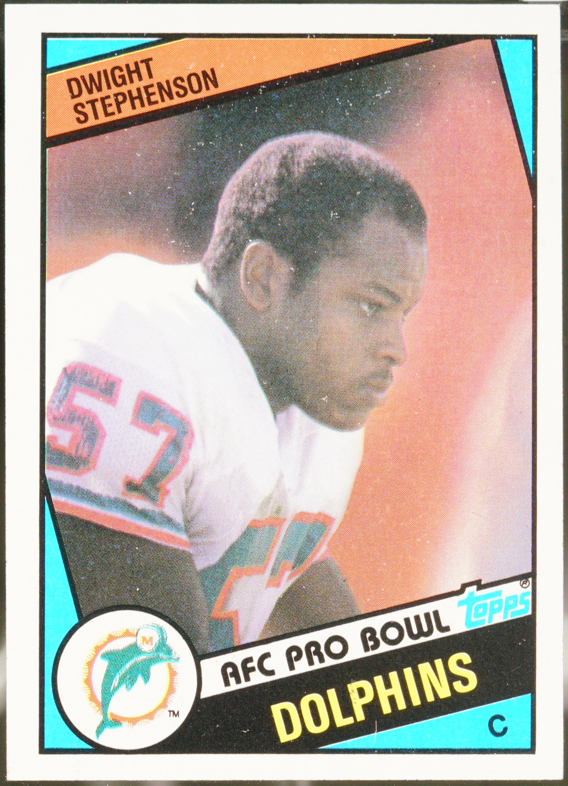 1984 Topps Football Dwight Stephenson #129