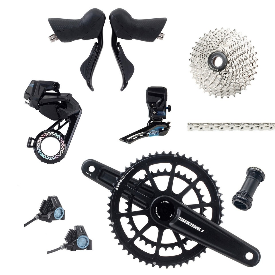 WHEELTOP EDS TX complete groupset bundle, all parts