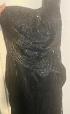 Medium Size Black Never Worn African print dress for women