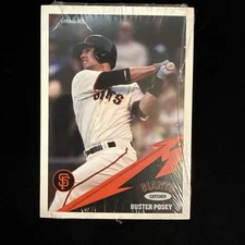 SEALED San Francisco Giants Metallica Trading Card Set Posey Hammett Hetfield