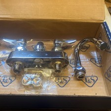 T&S Brass B114601 4 in Wall Mount Workboard Faucet