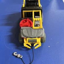 Imaginext Deep Sea 6 Wheeler ATV Yellow Black Truck Vehicle w/ Tow Hook