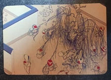 art postcard James Jean Willow Spirit XOXO Chronicle books unposted