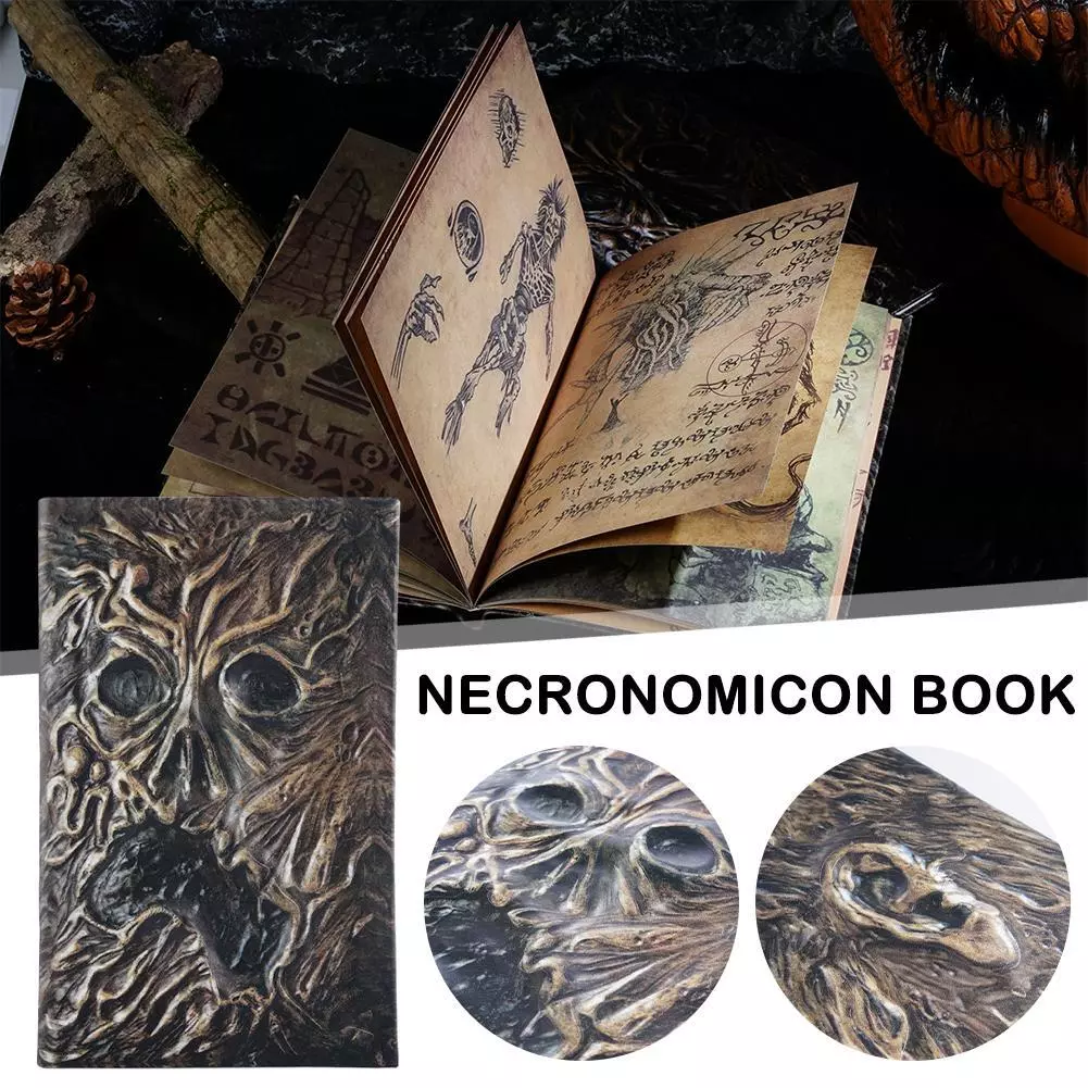 Necronomicon Dark Magic Book Demon Evil Dead Summon Book Altar