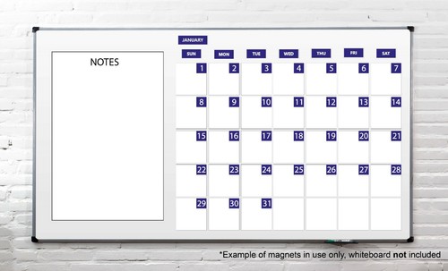 Whiteboard Calendar Magnet Non-Abbreviated Bundle by DCM Solutions - Picture 16 of 36