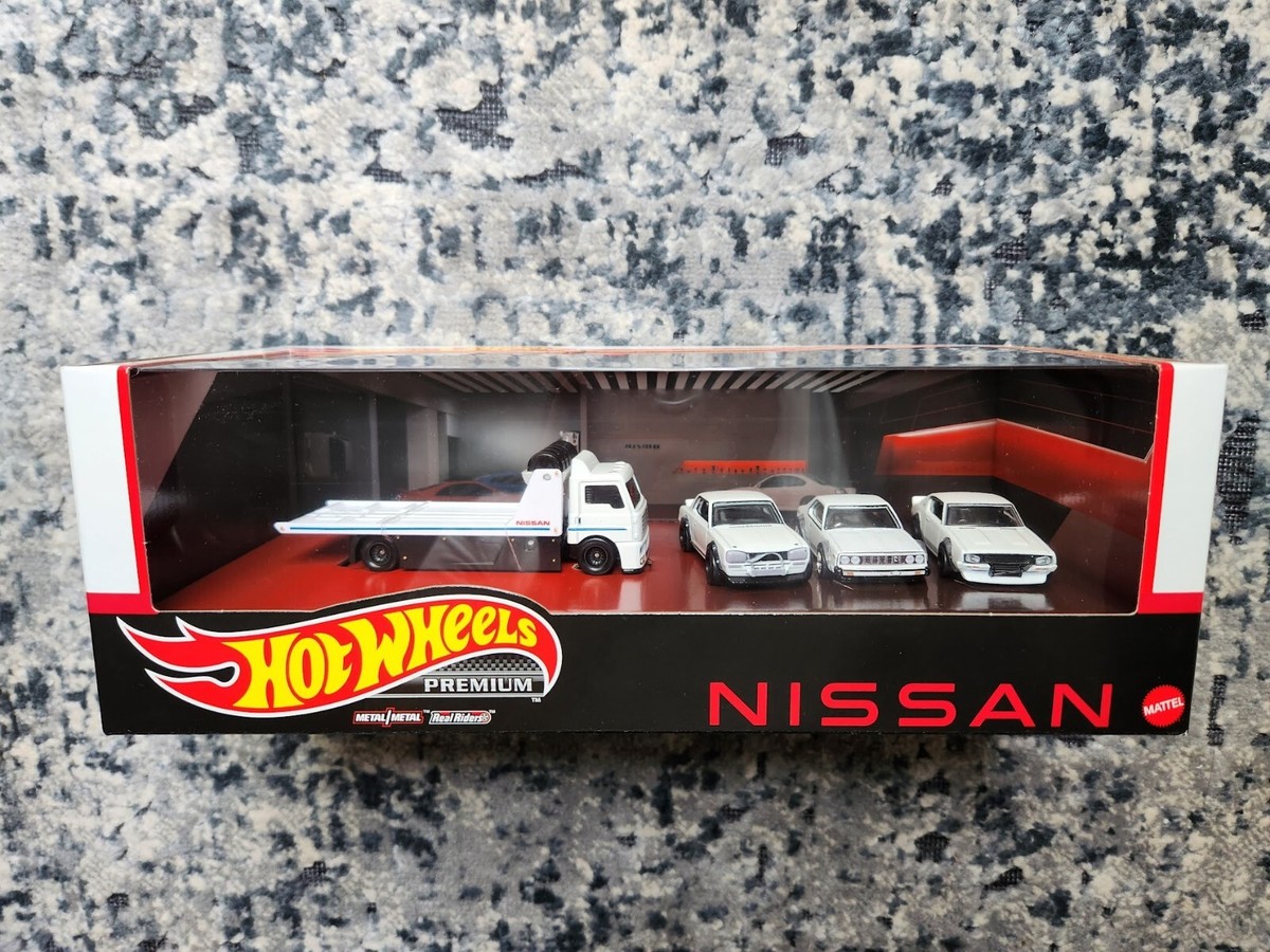 ミニカー HotWheels PREMIUM COLLECTOR Set NISSAN Hot-Wheels-Premium-Collectors-