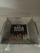 Grill Basket Heavy Duty Stainless Steel Large - Or Smoker Charcoal Basket - NEW