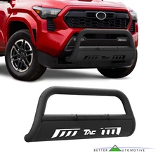 3" Black Front Bumper Bull Bar for Toyota Tacoma 2024-2025 Brush Guard Bumper