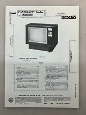 Citek 7495 7498 Service Manual Sams Photofact Free Shipping