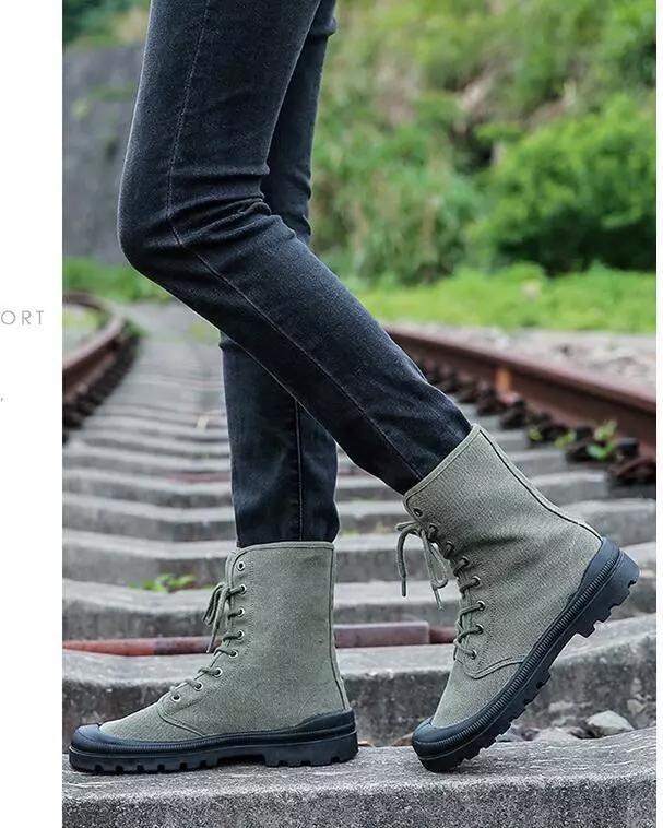Boots canvas discount sale