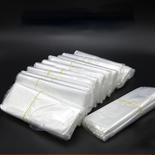 100X POF Polyolefin Heat Shrink Wrap Bag Film Seal Transparent Packaging Bag  - Picture 1 of 11