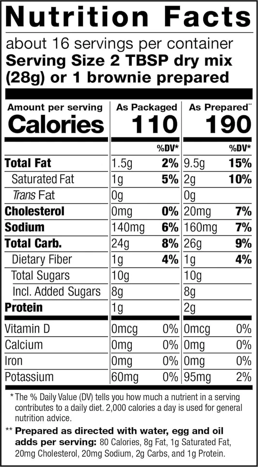 Pamela'S Chocolate Brownie Mix 16 OZ Paquete de 1 Foto 3 de 4